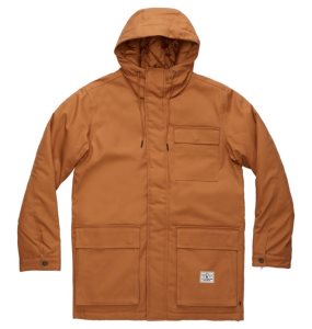 Pánské Bundy DC Canondale S Kapucí Parka Hnědé | IAUJCQ-846