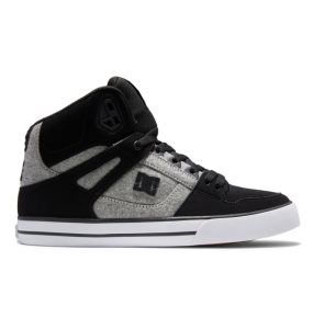 Pánské Tenisky DC Pure High Tops Černé | QCVURA-945