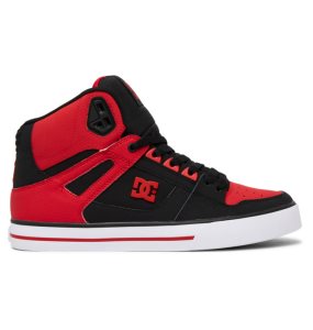 Pánské Tenisky DC Pure High Tops Červené Bílé Černé | VAKWLR-923