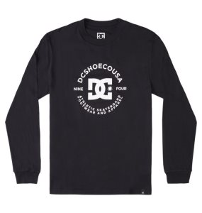 Pánské Tričko DC Star Pilot Long Sleeve Černé | DVPBIE-962