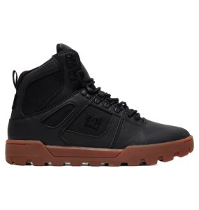 Pánské Zimní Boty DC Pure Hi Weather Resistant Černé | DJHNXY-069