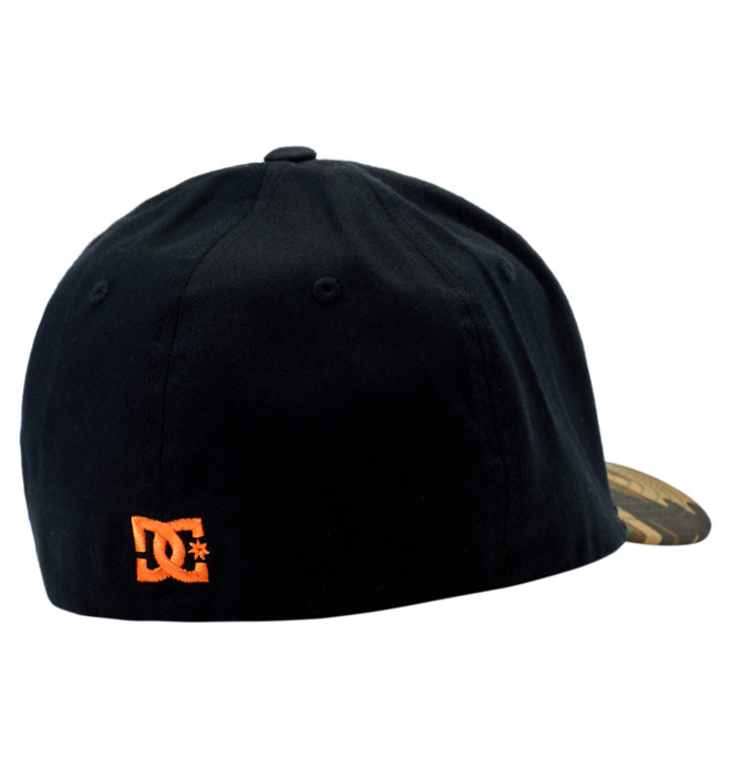 Pánské Klobouky DC Cap Star Seasonal Flexfit Černé Oranžové | LMGAJU-296