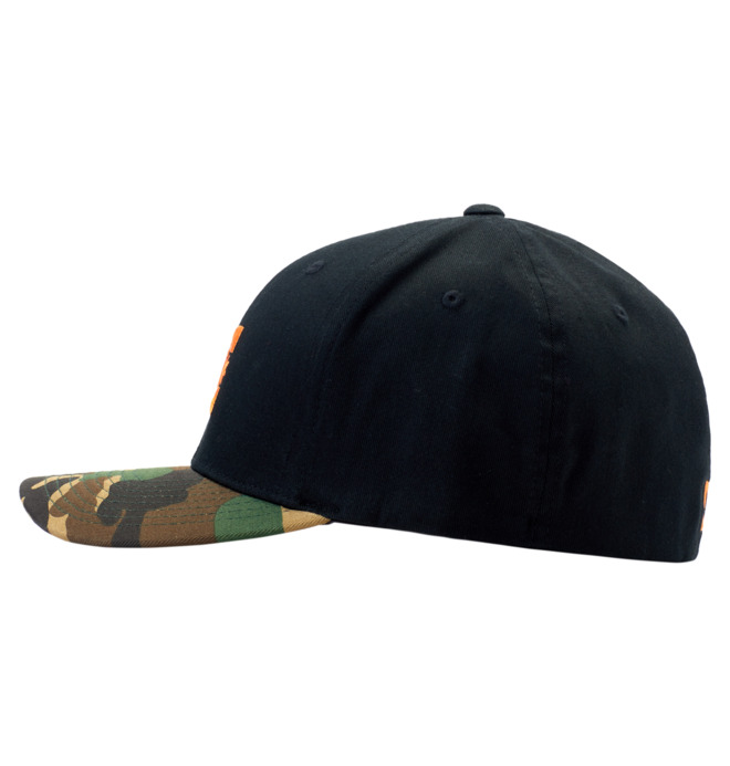 Pánské Klobouky DC Cap Star Seasonal Flexfit Černé Oranžové | LMGAJU-296