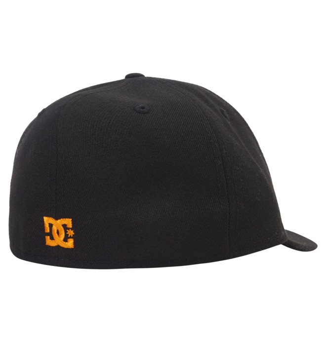 Pánské Klobouky DC Lo Pro New Era Fitted Černé Oranžové | DGYMQN-765