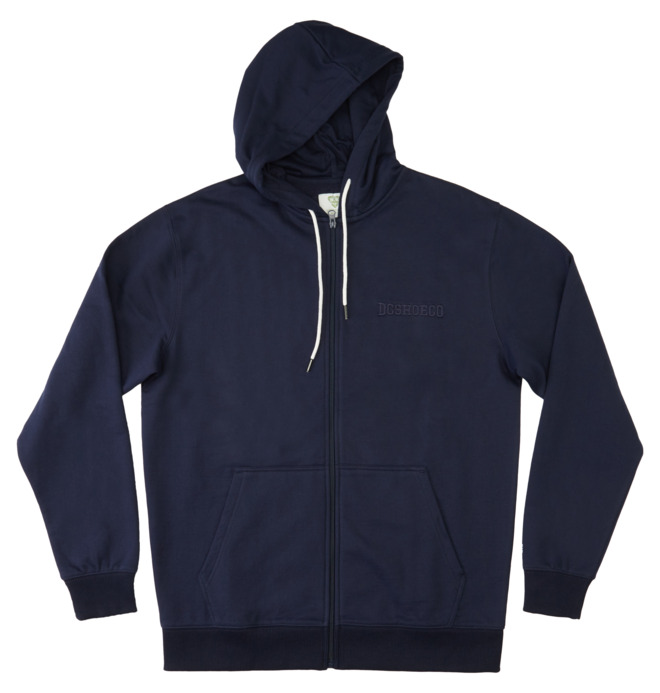 Pánské Mikiny S Kapucí DC Riot 2 Zip-Up Tmavě Blankyt | CZLTRO-170