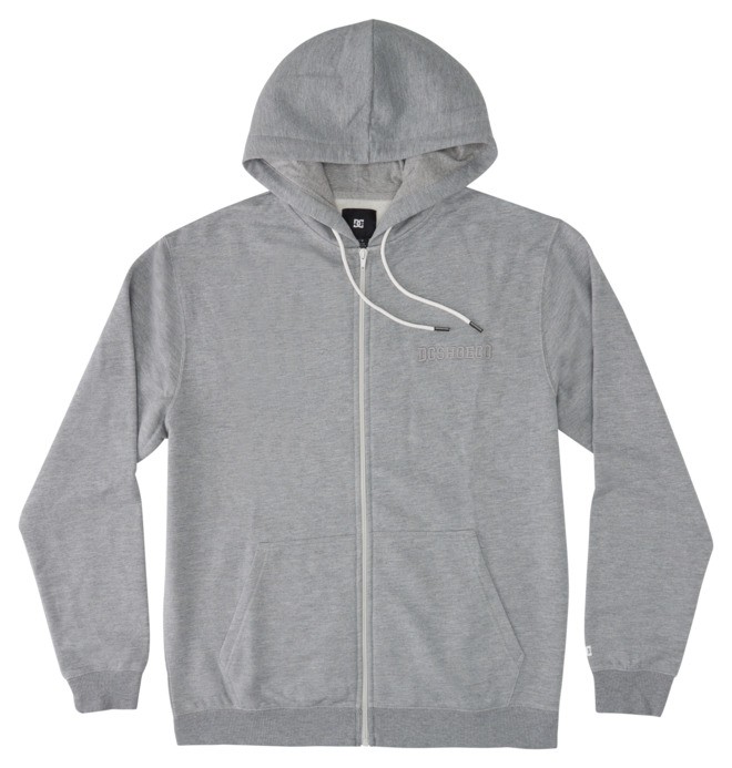 Pánské Mikiny S Kapucí DC Riot 2 Zip-Up Šedé | XDZGMV-368