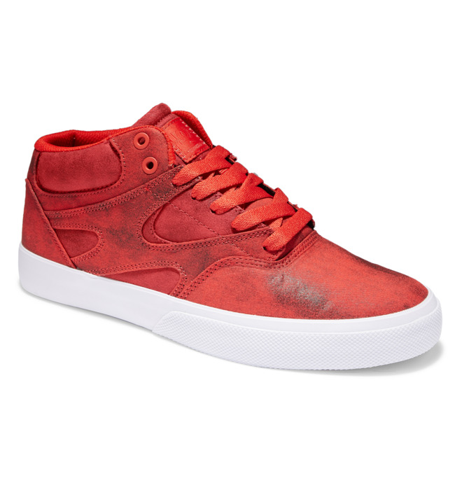 Pánské Skate Boty DC Kalis Vulc MID Červené | BTIZLU-462