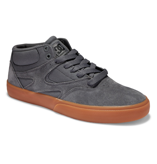 Pánské Skate Boty DC Kalis Vulc MID Šedé | RTPBXW-637