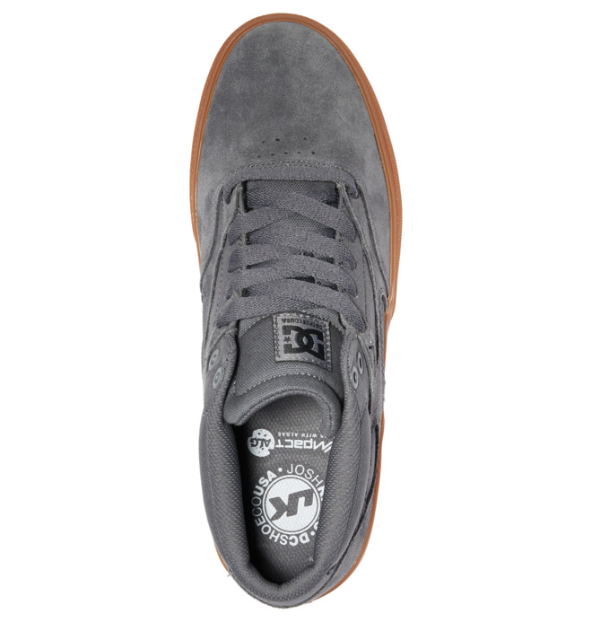 Pánské Skate Boty DC Kalis Vulc MID Šedé | RTPBXW-637