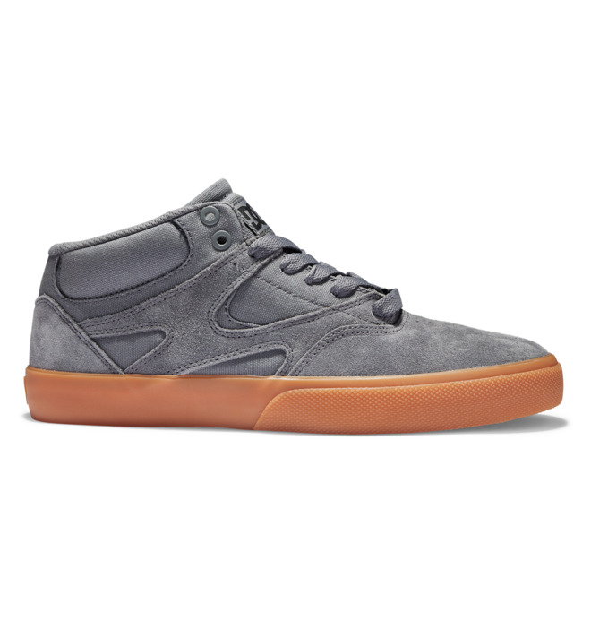 Pánské Skate Boty DC Kalis Vulc MID Šedé | RTPBXW-637