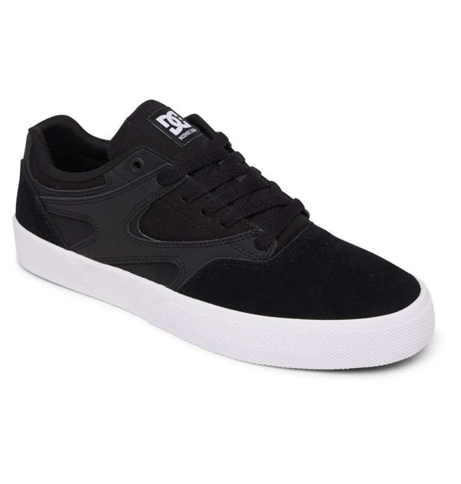 Pánské Skate Boty DC Kalis Vulc Černé Bílé | INWOTJ-015