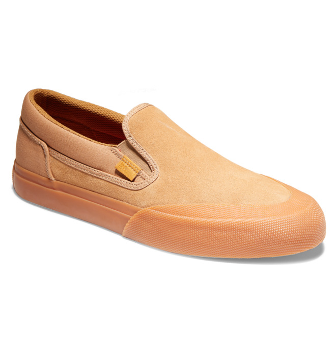 Pánské Skate Boty DC Manual RT Slip On Hnědé | ACBYGM-180