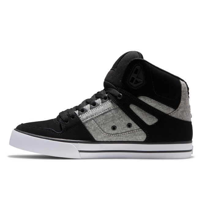 Pánské Tenisky DC Pure High Tops Černé | QCVURA-945