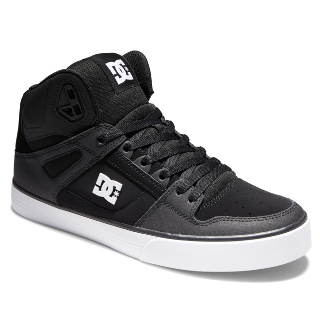 Pánské Tenisky DC Pure High Tops Černé Černé Bílé | GALZUK-264