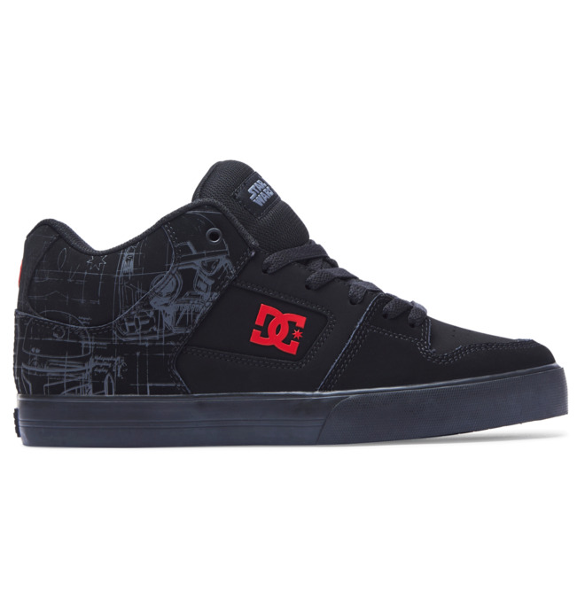 Pánské Tenisky DC Star Wars Pure MID Černé Červené | CMBQZK-627