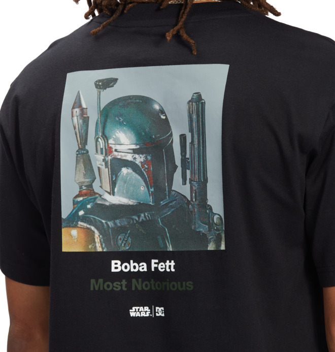 Pánské Tričko DC Star Wars Boba Fett Class Černé | BOFYQX-476