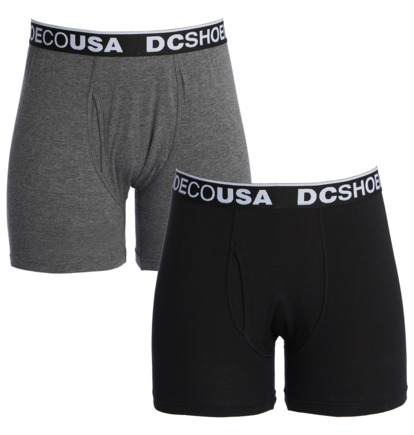 Pánské Vybavení DC Softies Boxerské Brief Šedé Černé | CHDQWR-439