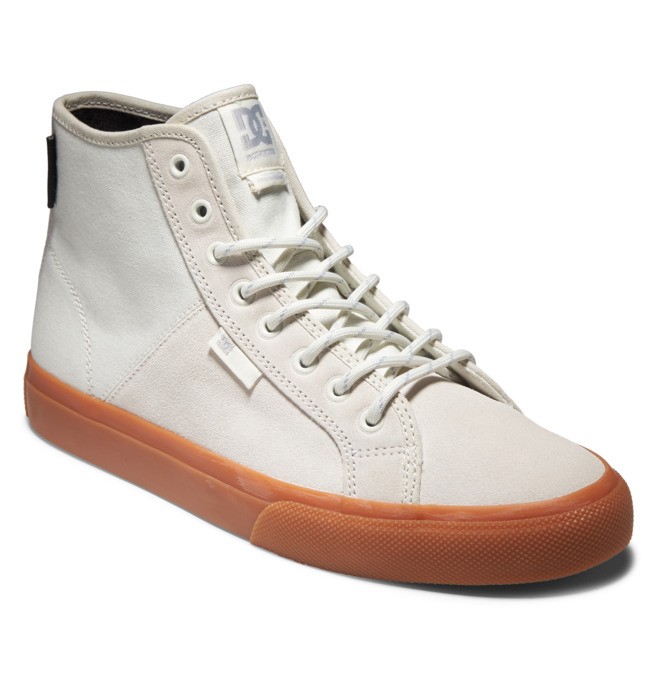 Pánské Zimní Boty DC Manual HI High Tops Bílé | XYUDQG-413