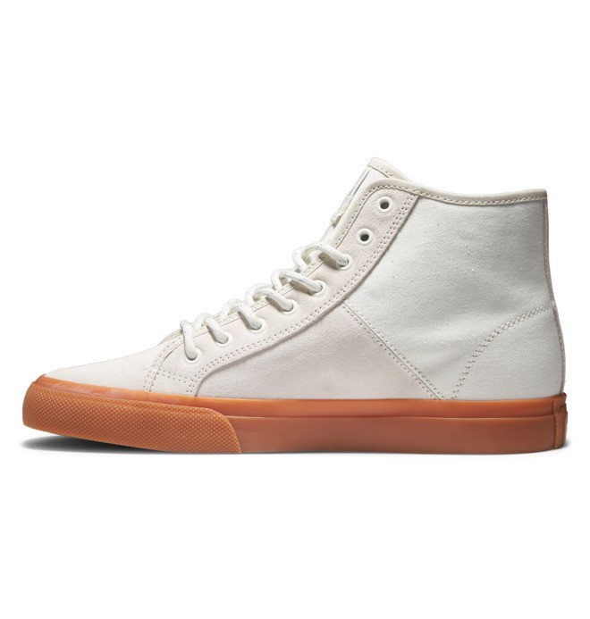 Pánské Zimní Boty DC Manual HI High Tops Bílé | XYUDQG-413